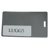 Loma Laminate Pouch, Luggage Tag, 2.5" x 4.25", Clear, Box Of 500