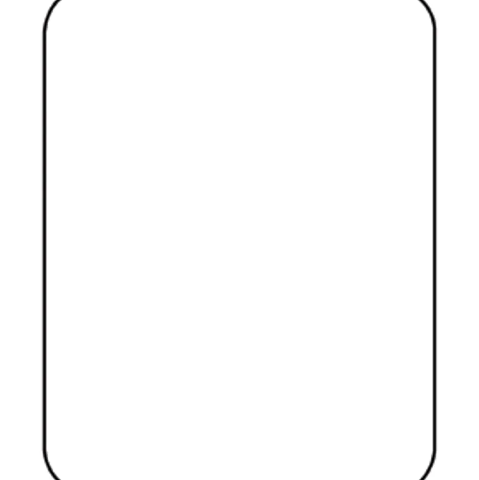 Lorell® Big and Tall Polycarbonate Low Pile Studded Chair Mat, 36" x 48"