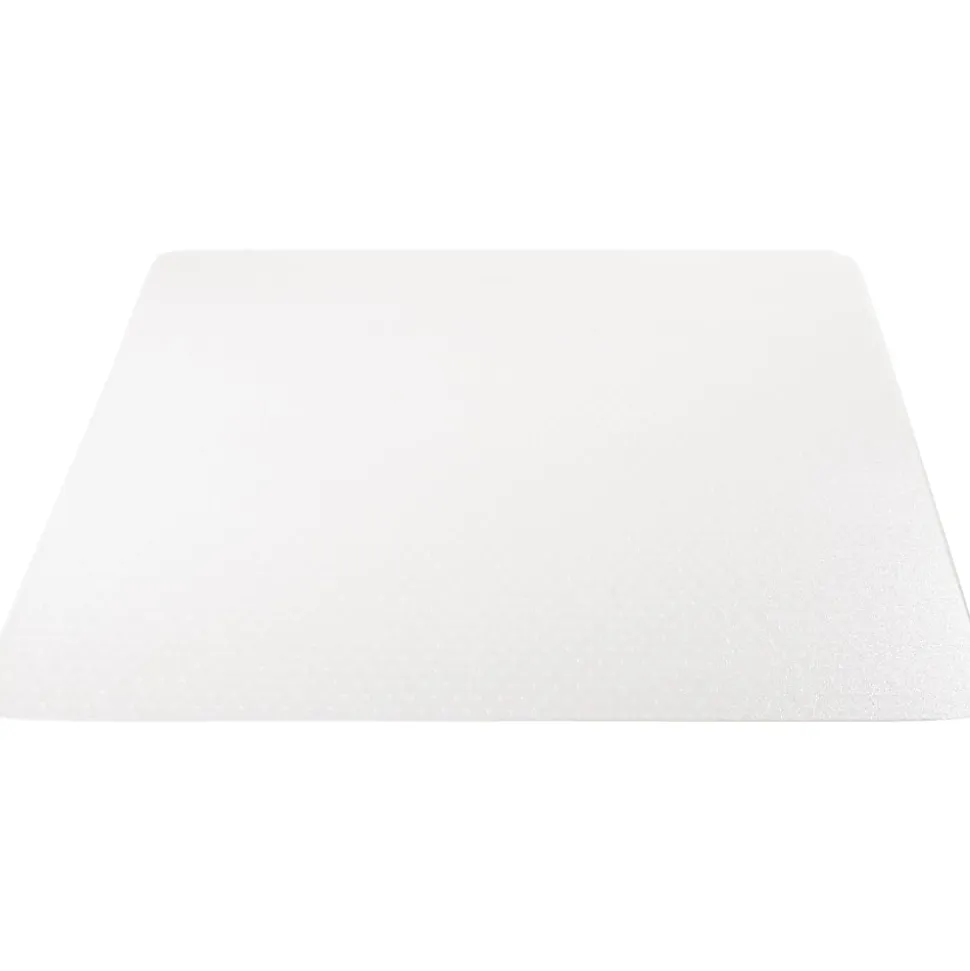 Lorell® Big and Tall Polycarbonate Low Pile Studded Chair Mat, 36" x 48"