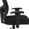 Lorell® Big & Tall Ergonomic Mesh Mid-Back Task Chair, Black