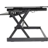 Lorell™ Deluxe Sit-To-Stand Desk Riser,16-1/2"H x 38"W x 28"D, Black