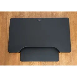 Lorell™ Deluxe Sit-To-Stand Desk Riser,16-1/2"H x 38"W x 28"D, Black