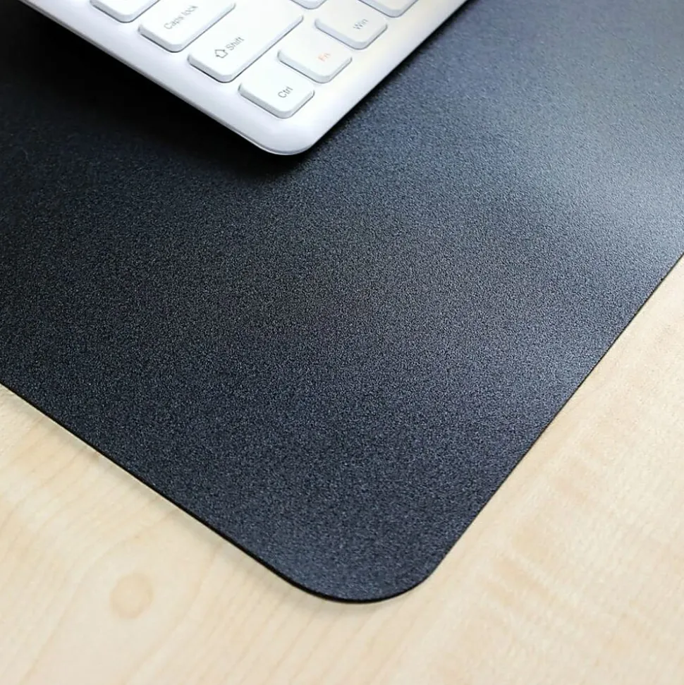 Lorell Desk Pad - Rectangular - 24" Width19" Depth - Black