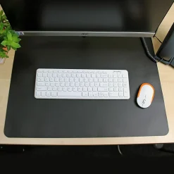 Lorell Desk Pad - Rectangular - 36" Width20" Depth - Black