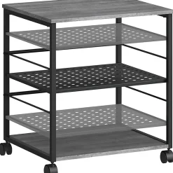 Lorell Deskside Mobile Machine Stand - 200 lb Load Capacity - 26.50