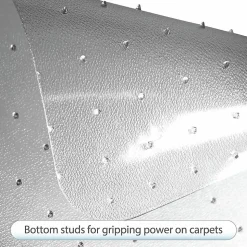 Lorell® Economy Studded Chair Mat, 36