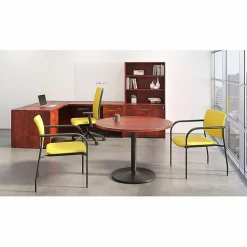 LorellĀ® Essentials Round Table Top, 42"D, Cherry