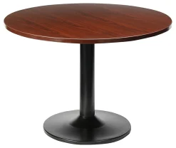 Lorell® Essentials Round Table Top, 48"D, Mahogany
