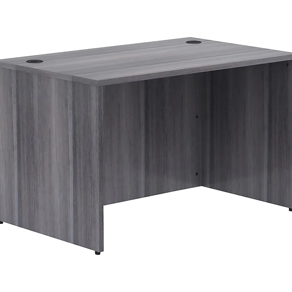 Lorell® Essentials 48"W Computer Desk, Charcoal
