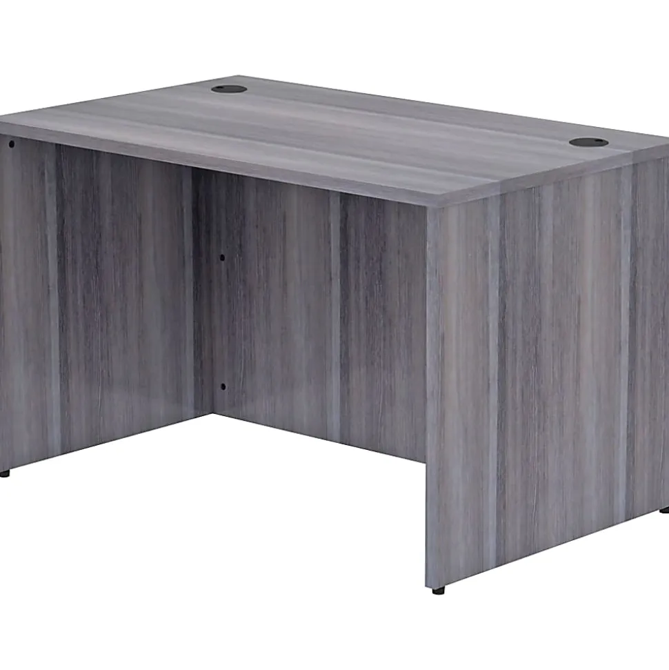 Lorell® Essentials 48"W Computer Desk, Charcoal