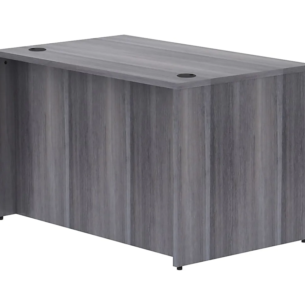 Lorell® Essentials 48"W Computer Desk, Charcoal