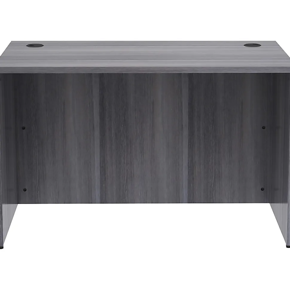 Lorell® Essentials 48"W Computer Desk, Charcoal