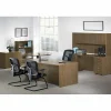 Lorell® Essentials 72"W Computer Desk Credenza Shell, Walnut