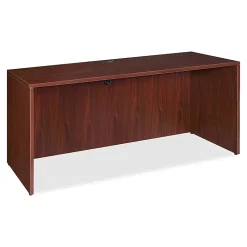 Lorell® Essentials 60"W Computer Desk Credenza, Mahogany