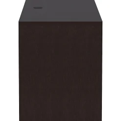 LorellĀ® Essentials 72"W Credenza Computer Desk, Espresso