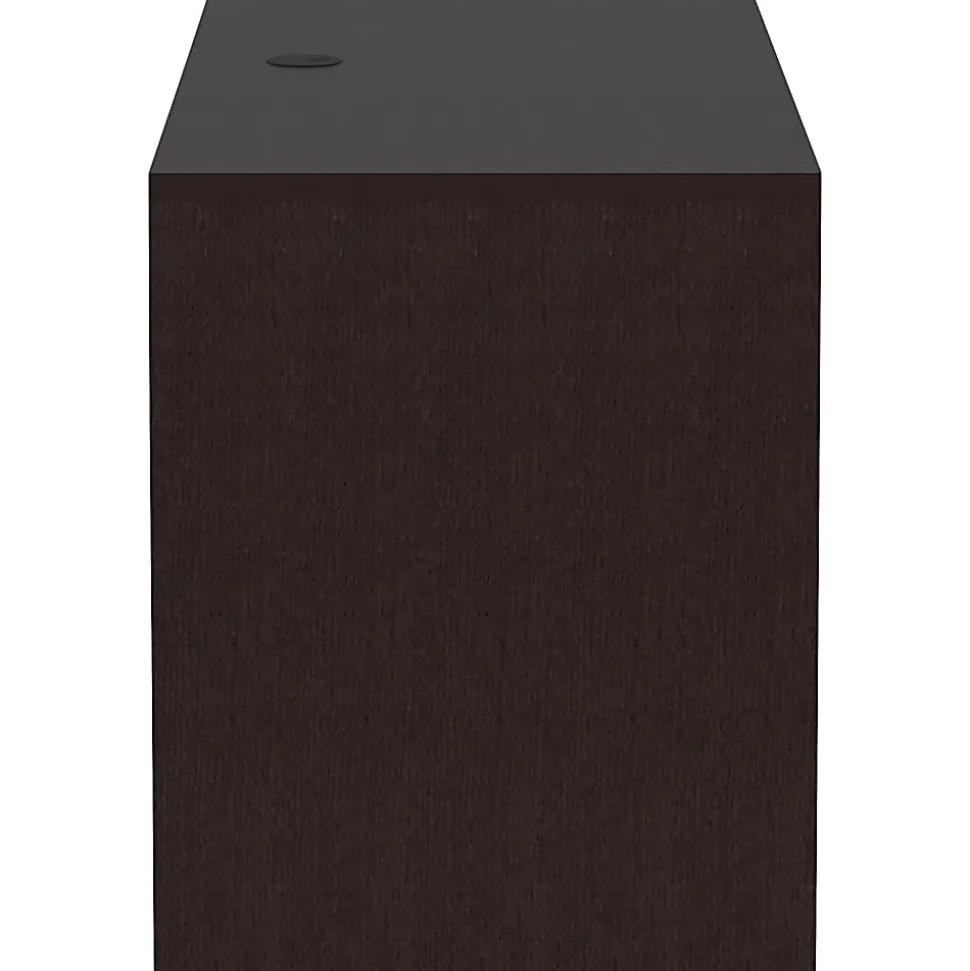 Lorell® Essentials 72"W Credenza Computer Desk, Espresso