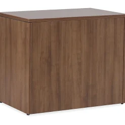 LorellĀ® Essentials 36"W x 22"D Lateral 2-Drawer File Cabinet, Walnut