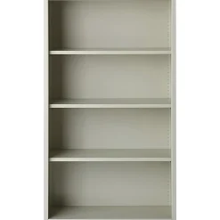 Lorell® Fortress Series Steel Modular Shelving Bookcase, 4-Shelf, 60