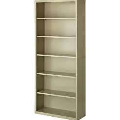 Lorell® Fortress Series Steel Modular Shelving Bookcase, 6-Shelf, 82