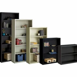 Lorell® Fortress Series Steel Modular Shelving Bookcase, 6-Shelf, 82
