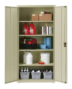 Lorell™ Fortress Series Steel Storage Cabinet, 5-Shelf, 18
