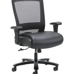 Lorell® Heavy-Duty High-Back Mesh Task Chair, Black