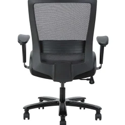 Lorell® Heavy-Duty High-Back Mesh Task Chair, Black