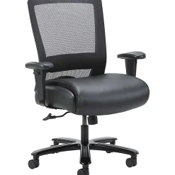 Lorell® Heavy-Duty High-Back Mesh Task Chair, Black
