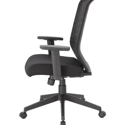 Lorell® Horizontal High-Back Mesh Task Chair, Black