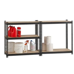 Lorell Iron Horse 2300 lb Capacity Riveted Shelving - 5 Shelf(ves) - 72