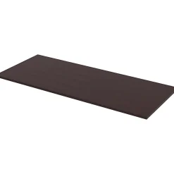 LorellĀ® Laminate Table Top, 72"W x 30"D, Espresso
