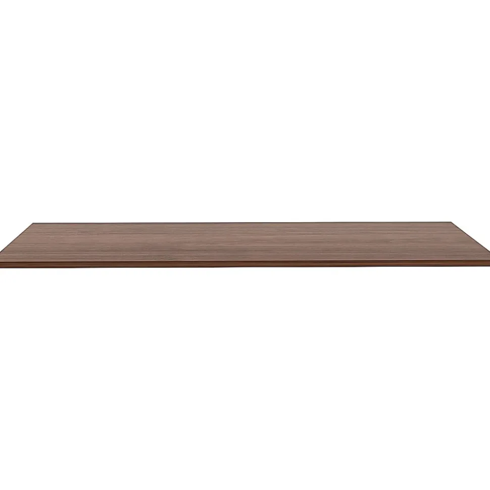 Lorell® Laminate Table Top, 72"W x 30"D, Walnut