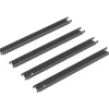 Lorell Lateral File Front-To-Back Rail Kit, Platinum Gray, Set Of 4