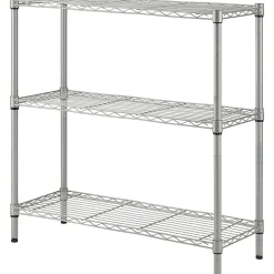 Lorell Light-Duty Wire Shelving, 3 Tier(s), 36