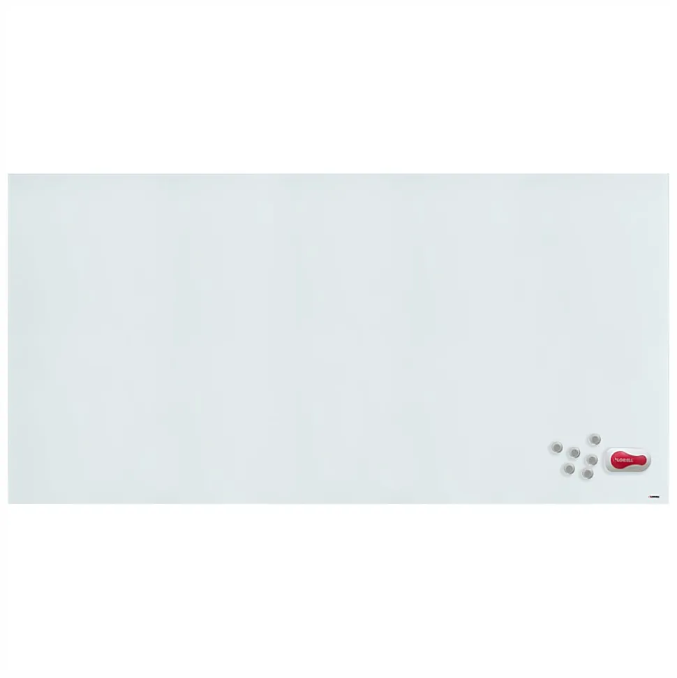 Lorell® Magnetic Dry-Erase Whiteboard, 48" x 96", White Finish Frame