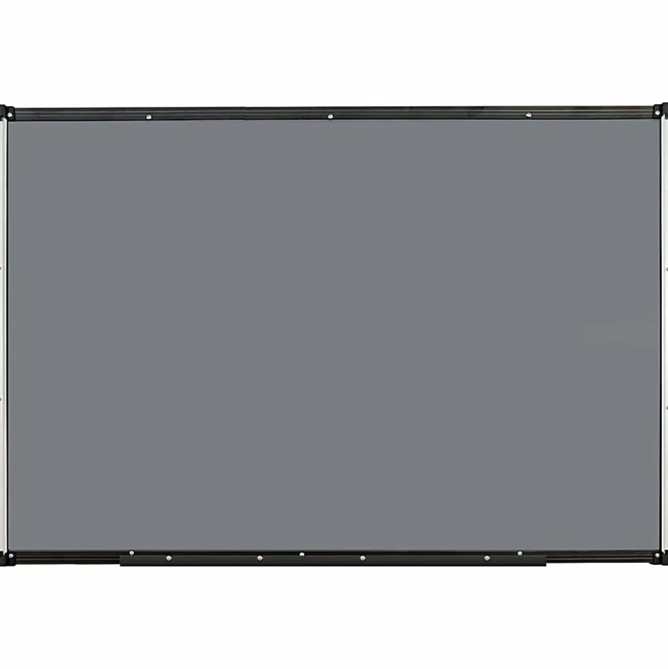Lorell® Magnetic Dry-Erase Whiteboard, 48" x 72", Steel Frame With Silver Finish