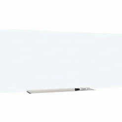 Lorell® Magnetic Unframed Dry-Erase Bulletin Whiteboard, 72