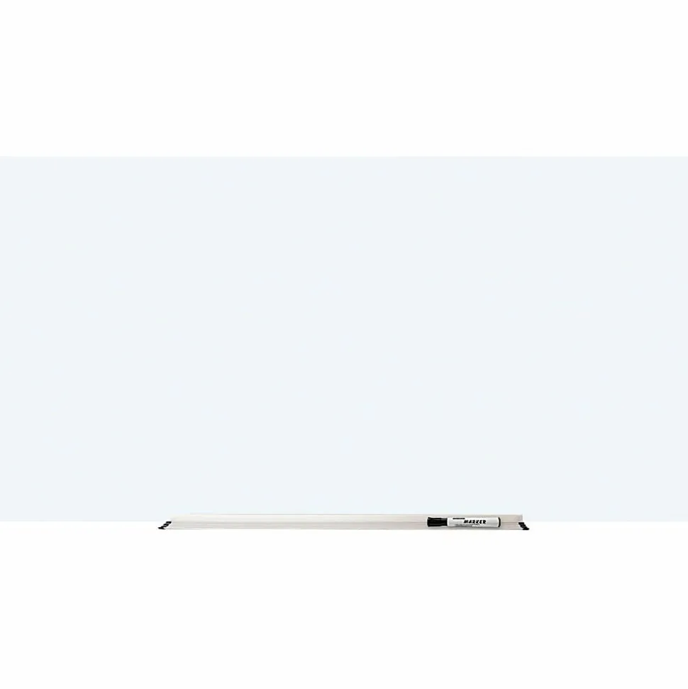 Lorell® Magnetic Unframed Dry-Erase Bulletin Whiteboard, 72" x 36", White