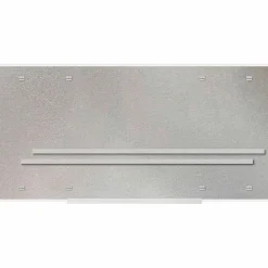 Lorell® Magnetic Unframed Dry-Erase Bulletin Whiteboard, 72