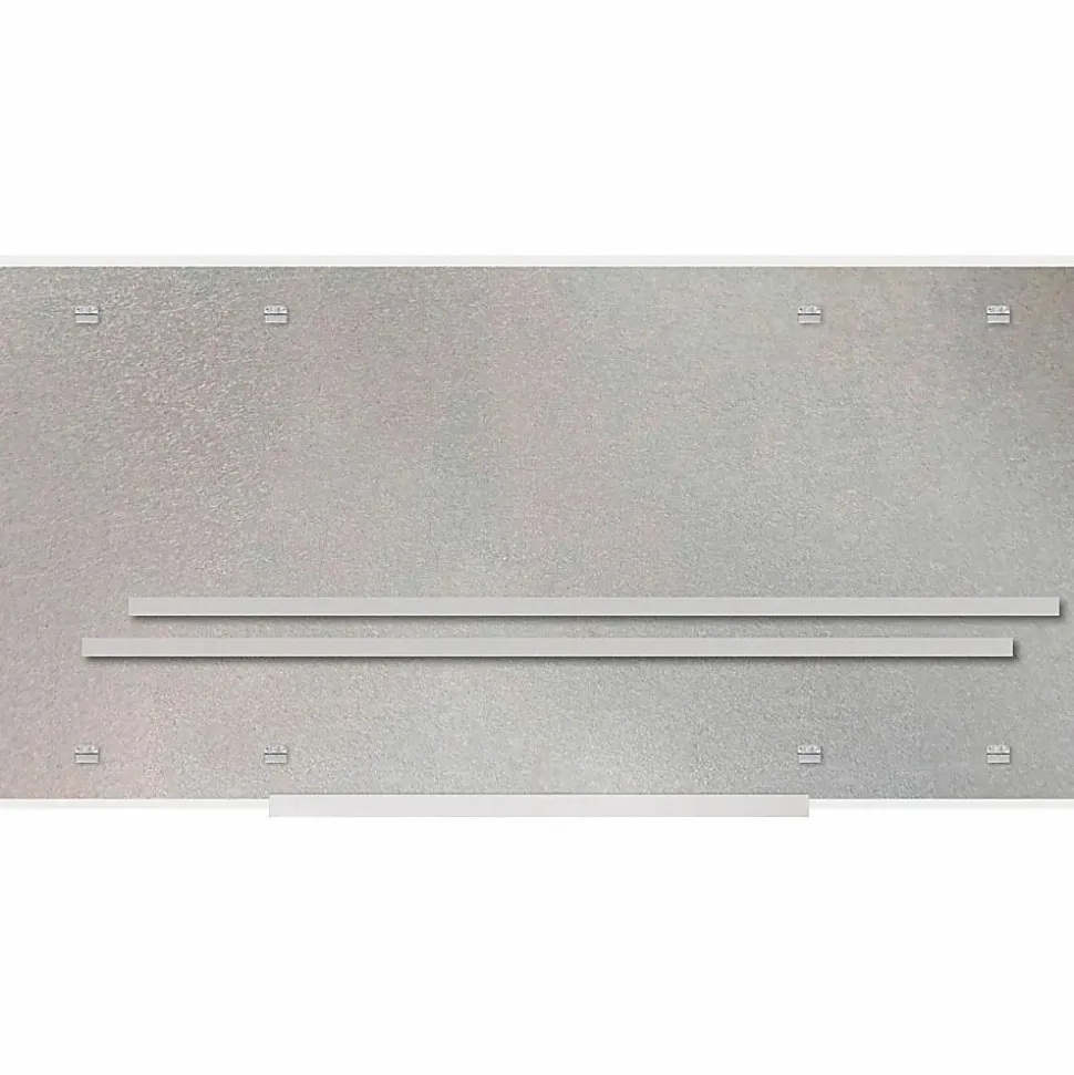 Lorell® Magnetic Unframed Dry-Erase Bulletin Whiteboard, 72" x 36", White