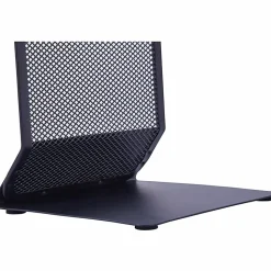 Lorell® Mesh Bookends, Black, Set Of 2