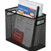 Lorell® Mesh Desktop Hanging File Folder, Letter-Size, Black