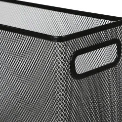 Lorell® Mesh Desktop Hanging File Folder, Letter-Size, Black