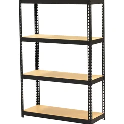 Lorell Narrow Steel Shelving, 48