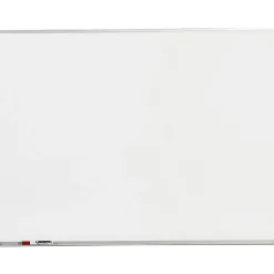 LorellĀ® Non-Magnetic Melamine Dry-Erase Whiteboard, 36" x 24", Aluminum Frame With Silver Finish