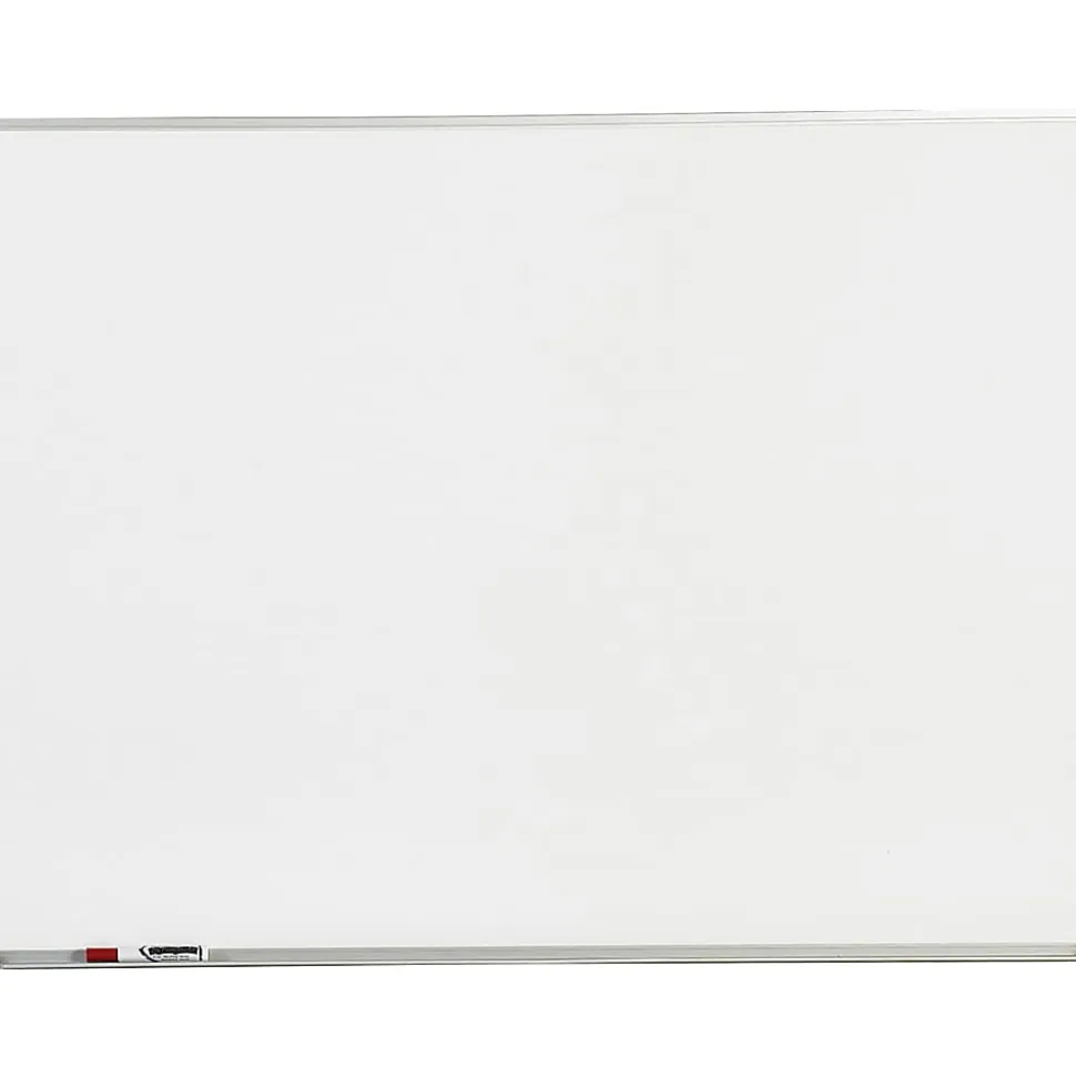 Lorell® Non-Magnetic Melamine Dry-Erase Whiteboard, 36" x 24", Aluminum Frame With Silver Finish