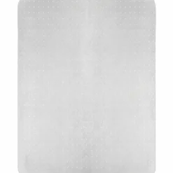 Lorell® PlushMat Medium Pile Studded Chair Mat, 46