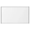 Lorell® Porcelain Unframed Dry-Erase Whiteboard, 48" x 72", Satin Aluminum Frame