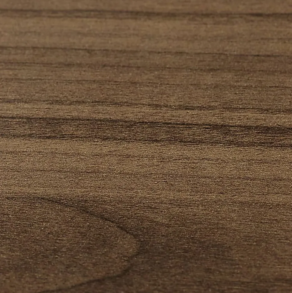 Lorell® Quadro Sit-To-Stand Laminate Table Top, 72"W x 24"D, Walnut