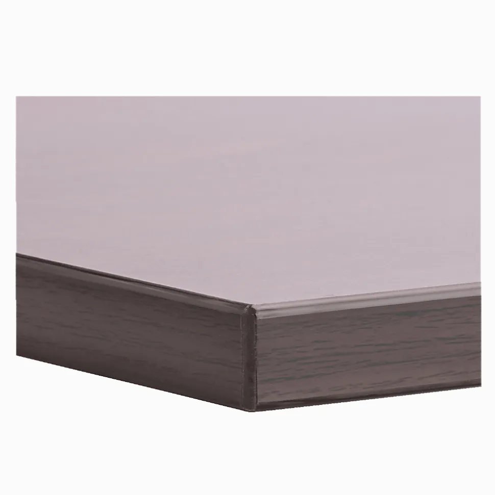 Lorell® Quadro Sit-To-Stand Laminate Table Top, 60"W x 24"D, Mahogany